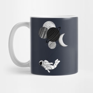 Flying Astronaut Mug